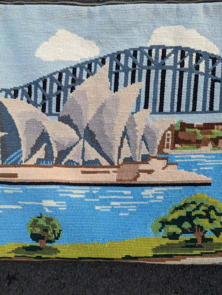 Sydney Opera House Vintage Tapestry Bag Large