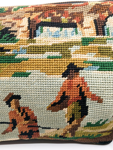 Fishersmen Vintage Tapestry Shoulder Bag