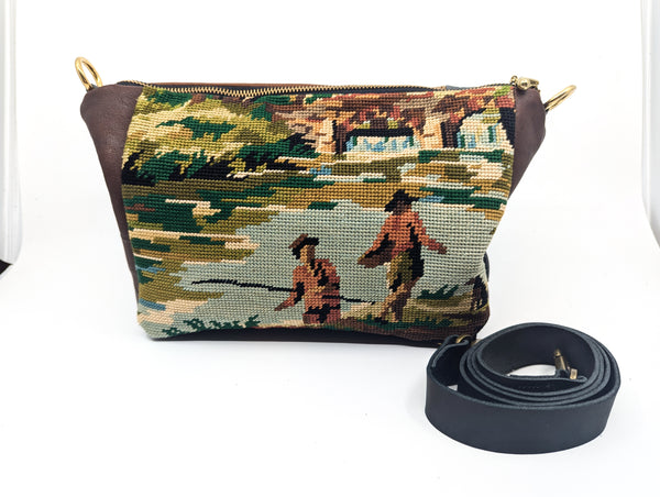 Fishersmen Vintage Tapestry Shoulder Bag