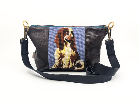 Doggy - Woo Vintage Tapestry Shoulder Bag