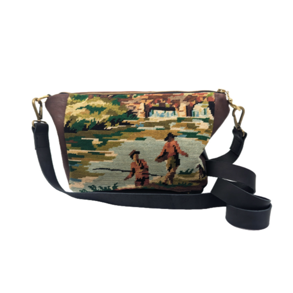 Fishersmen Vintage Tapestry Shoulder Bag