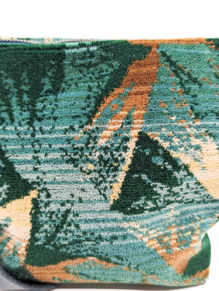 Green Jazz Moquette Carpet Bag