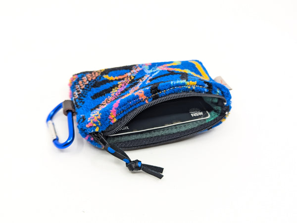 Blue STA Bus Moquette Coin Purse